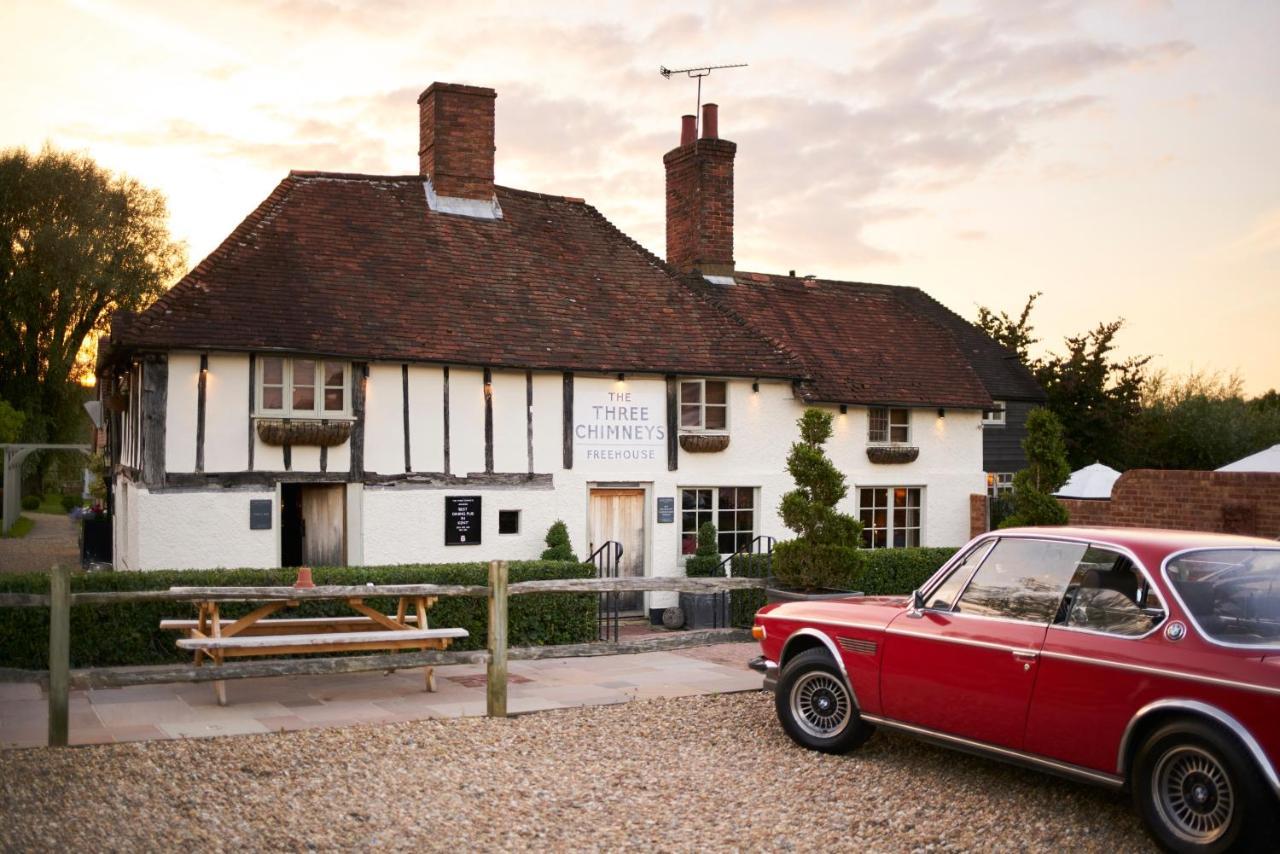 Hotel The Three Chimneys Country Pub Biddenden Esterno foto